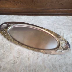 Plat inox poisson et crustacés Jean Couzon