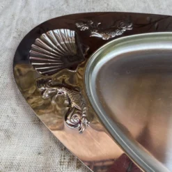 Plat inox poisson et crustacés Jean Couzon