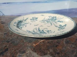 plat ovale badonvillier iris