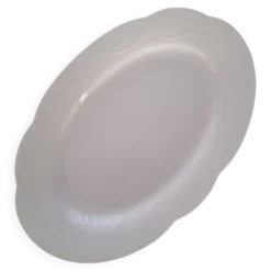 Plat ovale blanc Winterling marktleuthen Bavaria