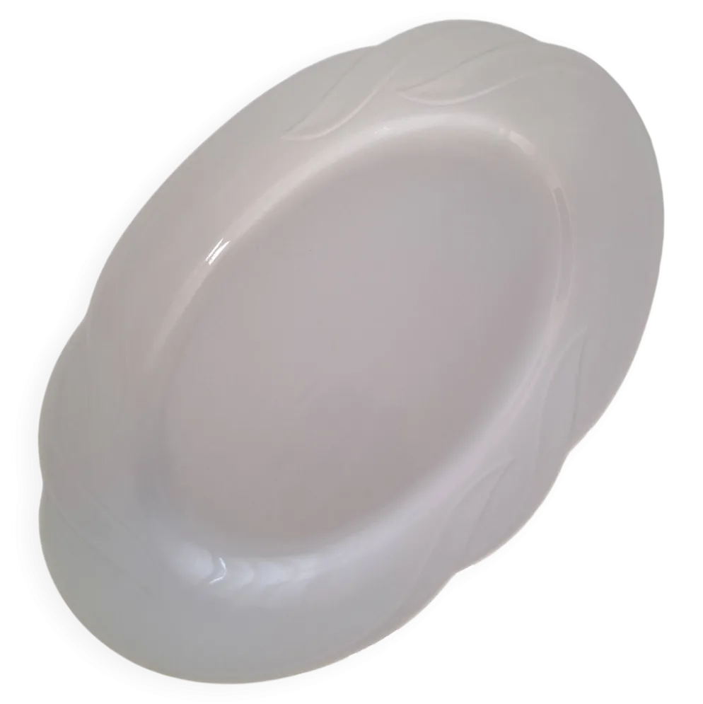 Plat ovale blanc Winterling marktleuthen Bavaria