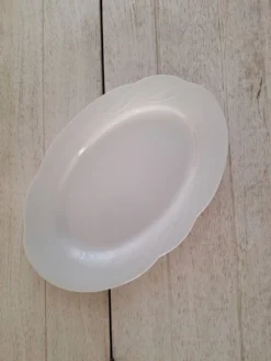Plat ovale blanc Winterling marktleuthen Bavaria