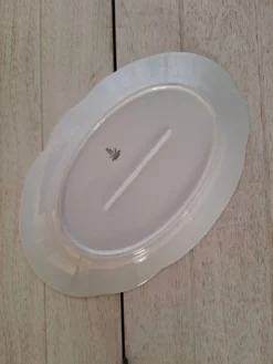 Plat ovale blanc Winterling marktleuthen Bavaria