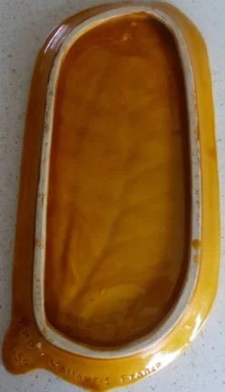 Plat ovale en faience de marque Valllaurin Friance-I-59