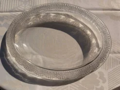 Plat ovale, jardinière Tokyo signé R. Lalique