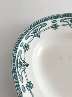 Plat ovale terre de fer "Mogador" Saint Amand
