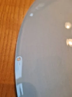 Plat présentoir à huîtres, faience de Pornic