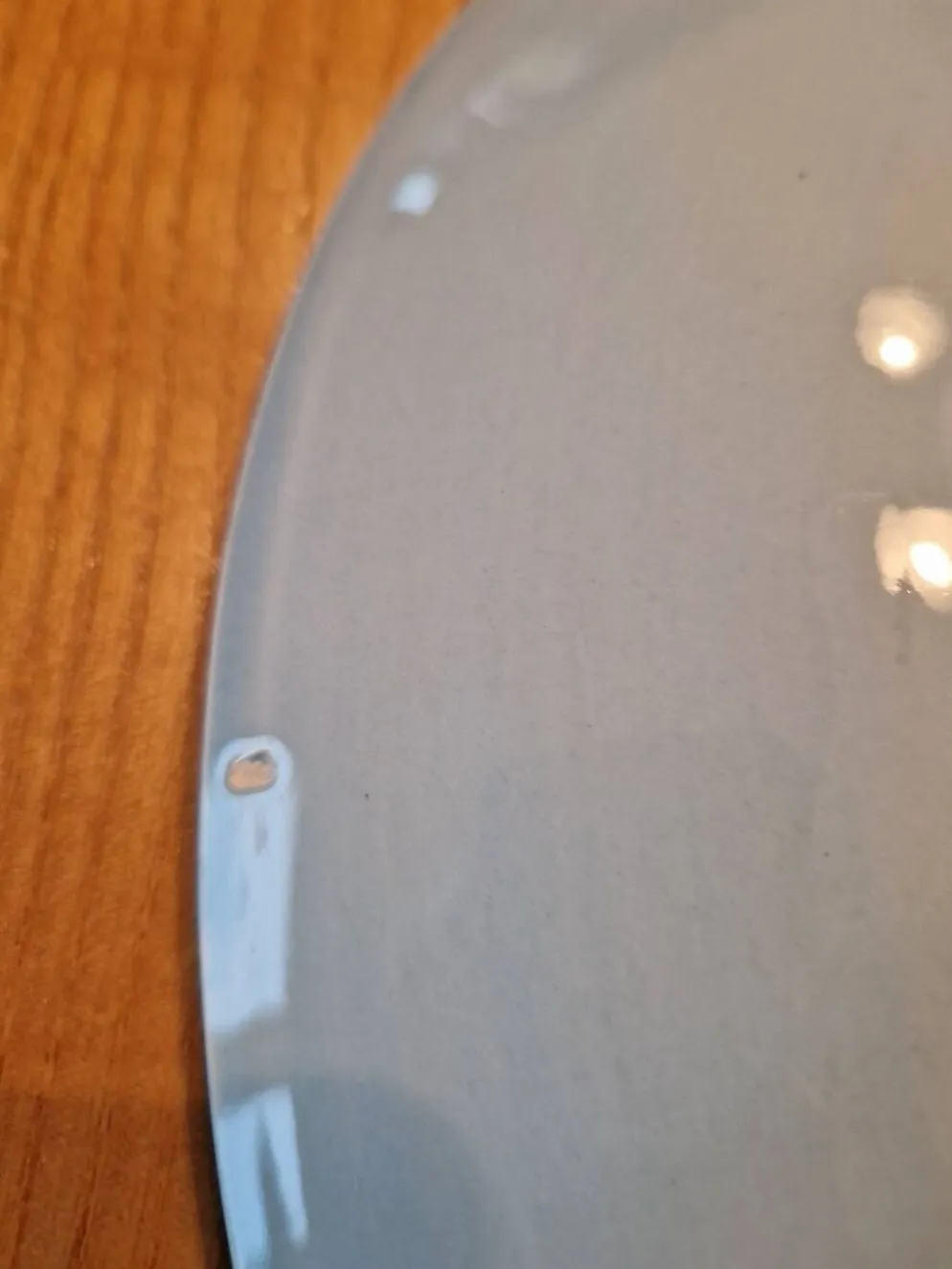 Plat présentoir à huîtres, faience de Pornic