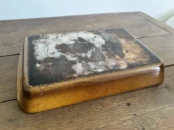 Plat rectangulaire Émile Henry vintage