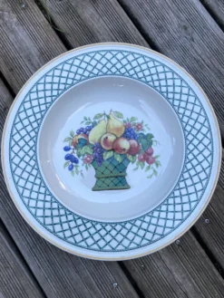 Plat rond 32 cm villeroy & boch Basket