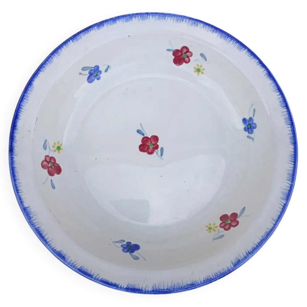 Plat rond creux Digoin et Sarreguemines