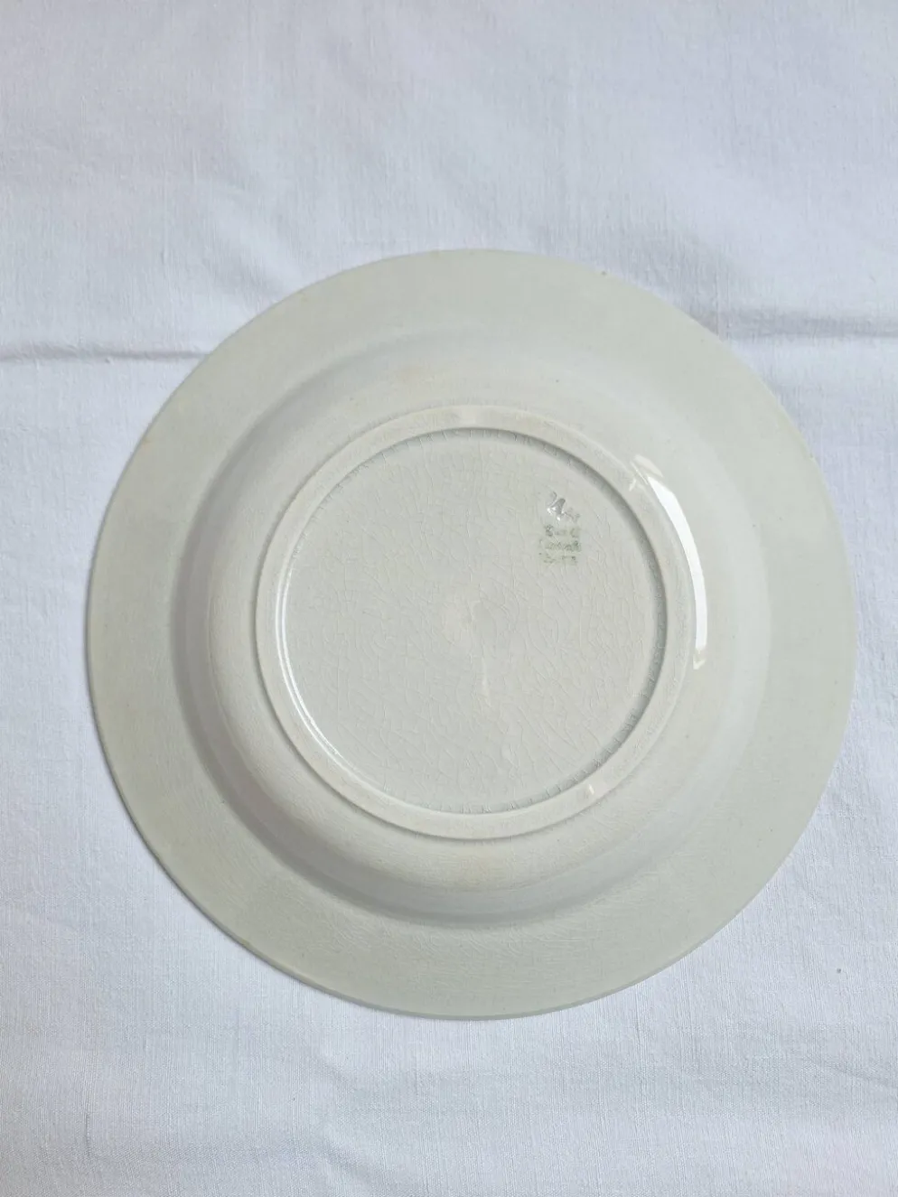 Plat rond creux K&G Luneville