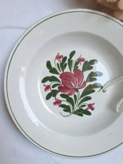 Plat rond creux K&G Luneville