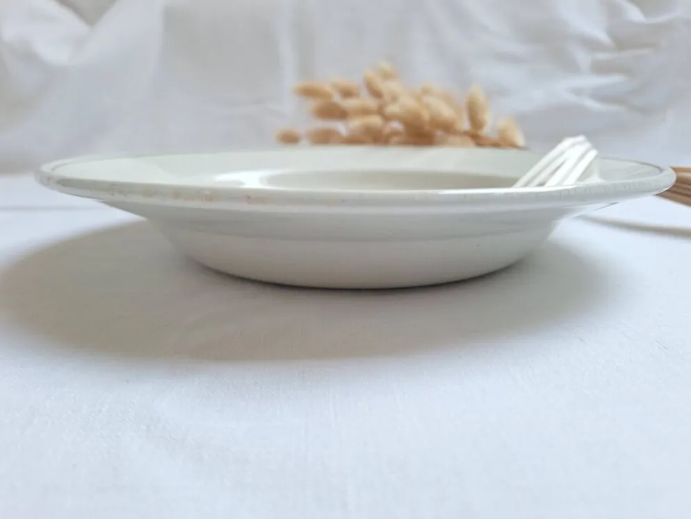 Plat rond creux K&G Luneville