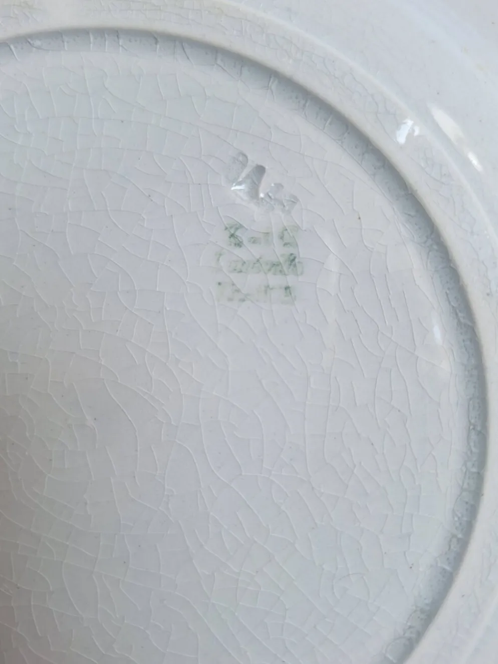 Plat rond creux K&G Luneville