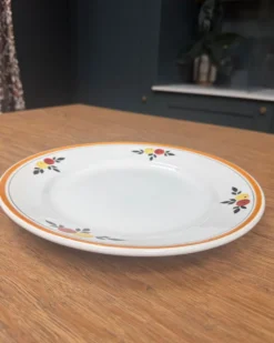 Plat rond plat Moulin des Loups, modèle Granit