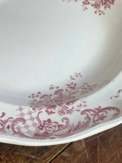 Plat rond, terre de fer, Villeroy & Boch, Valeria
