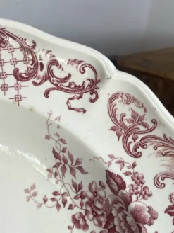 Plat rond, terre de fer, Villeroy & Boch, Valeria