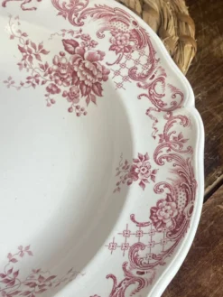 Plat rond, terre de fer, Villeroy & Boch, Valeria