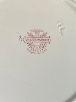 Plat rond, terre de fer, Villeroy & Boch, Valeria