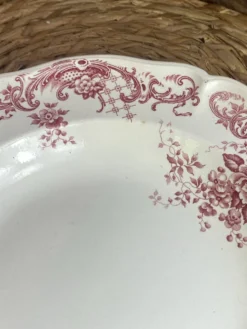 Plat rond, terre de fer, Villeroy & Boch, Valeria