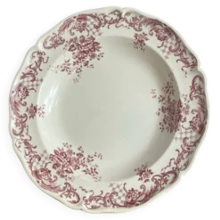 Plat rond, terre de fer, Villeroy & Boch, Valeria
