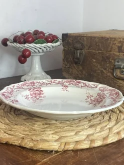 Plat rond, terre de fer, Villeroy & Boch, Valeria