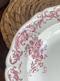 Plat rond, terre de fer, Villeroy & Boch, Valeria