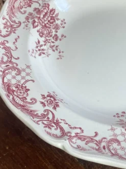 Plat rond, terre de fer, Villeroy & Boch, Valeria