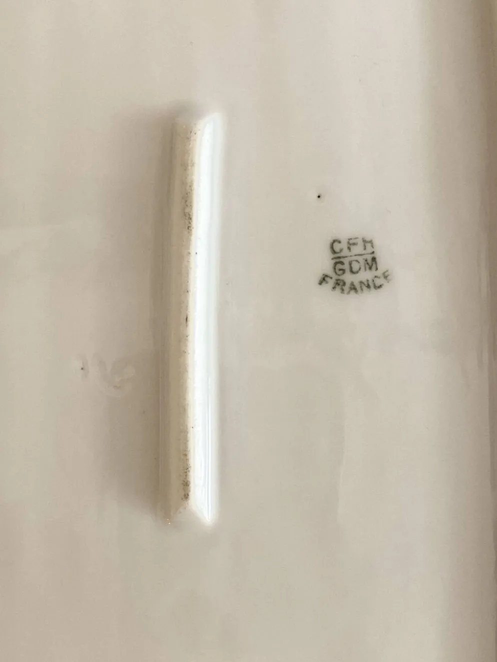 2 plats de service anciens porcelaine Haviland fin XIXe début XXe