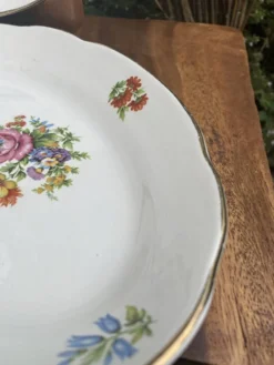 Plats de service ovales Digoin Sarreguemines charme d’antan