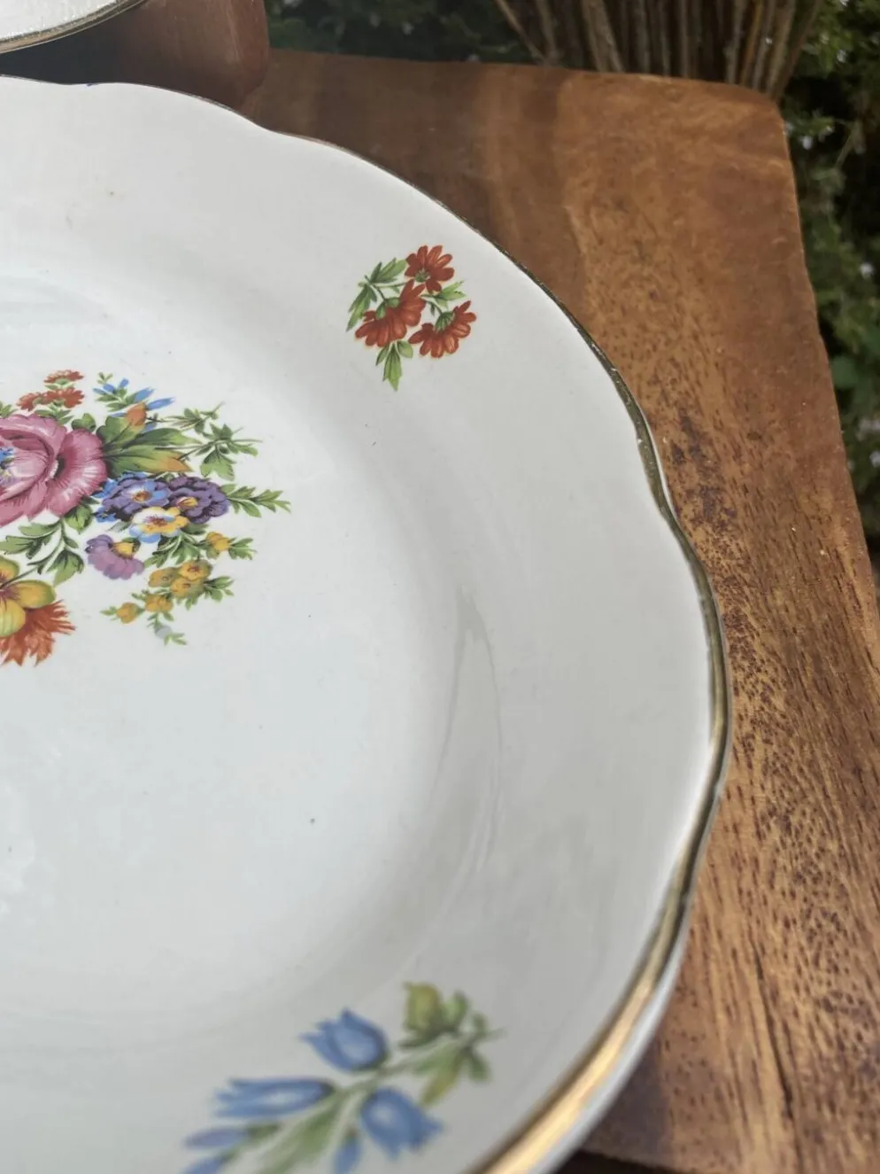 Plats de service ovales Digoin Sarreguemines charme d’antan