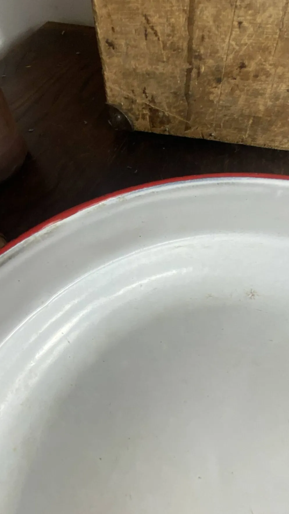 Plats en tôle émaillée