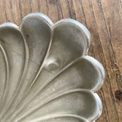 Plat serviteur art nouveau en métal argenté