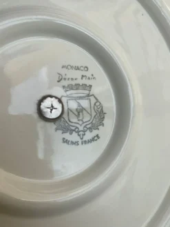 Plat serviteur modèle monaco, salins