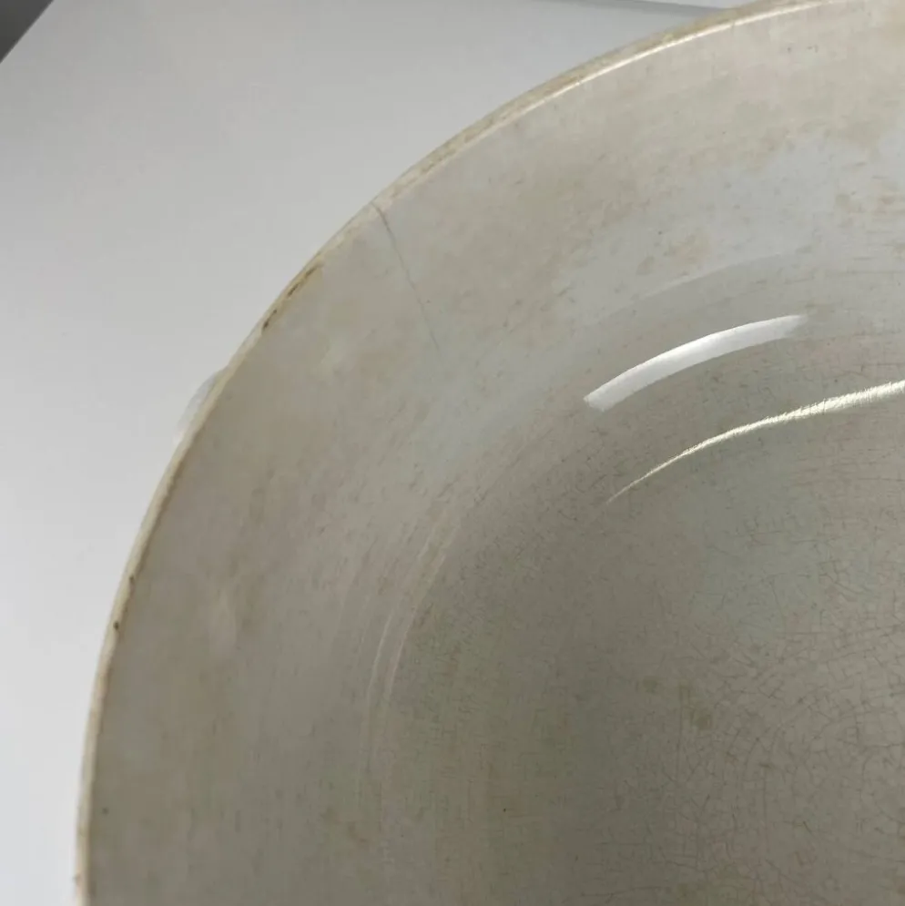Plat / soupière Sarreguemines "Maroussia", début XXe