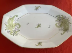 3 plats porcelaine de Limoges à l’écureuil