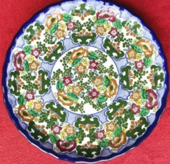 Plat Talavera du Mexique 28 cm – peint à la main – magnifique décor floral