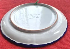Plat Talavera du Mexique 28 cm – peint à la main – magnifique décor floral