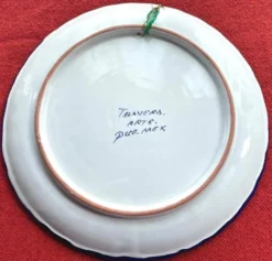 Plat Talavera du Mexique 28 cm – peint à la main – magnifique décor floral