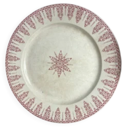 Plat, terre de fer, collection Annam de Gien