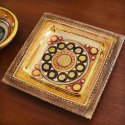 Plat XL en céramique Georges Pelletier, France, 1970