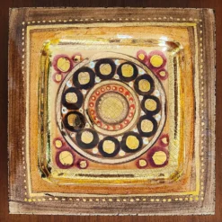 Plat XL en céramique Georges Pelletier, France, 1970