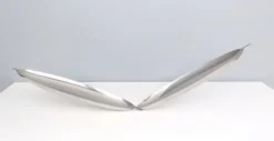 Pocheuse à poisson en acier inoxydable Roberto Sambonet, design années 1960, Italie