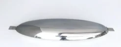 Pocheuse à poisson en acier inoxydable Roberto Sambonet, design années 1960, Italie