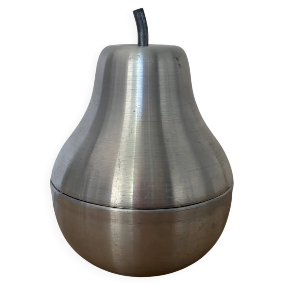 Poire en aluminium seau à glace
