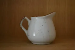 Poà lait en grès motif japonisant