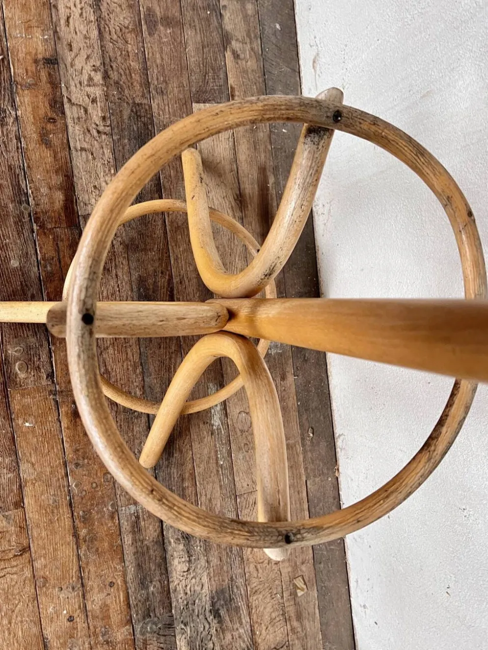 Porte chapeau porte manteau bistrot perroquet vintage rétro