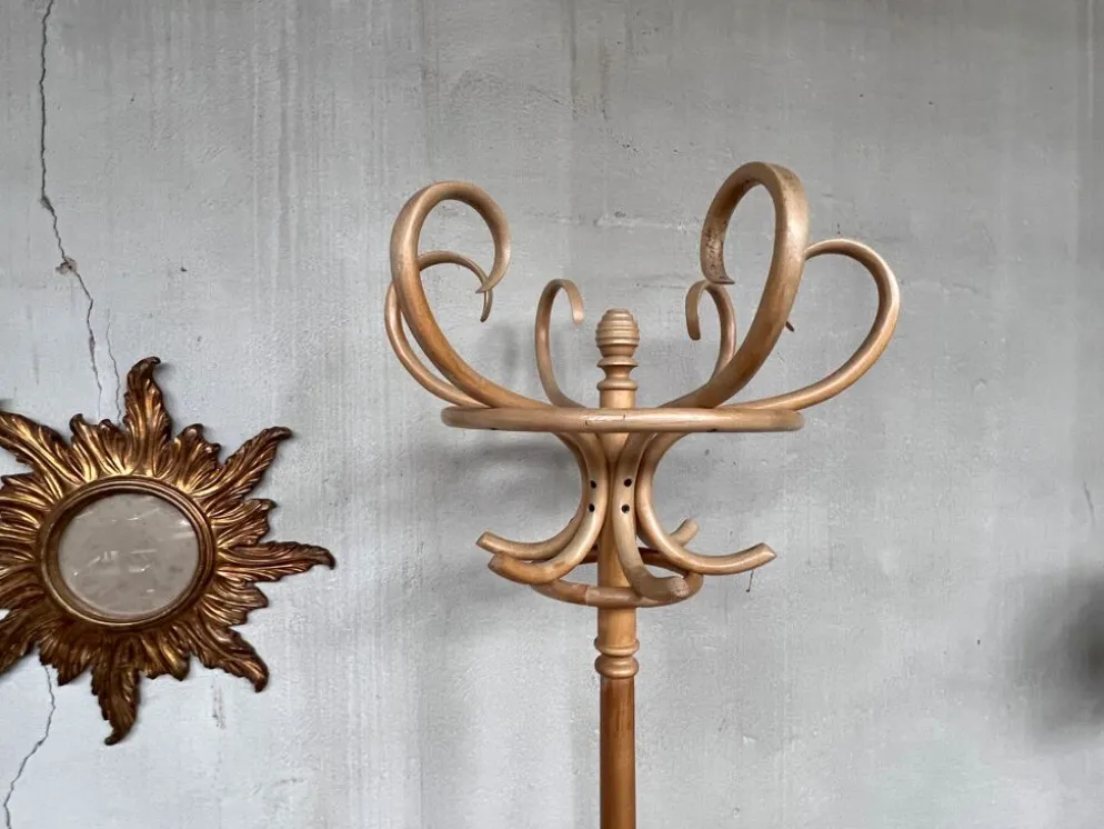 Porte chapeau porte manteau bistrot perroquet vintage rétro