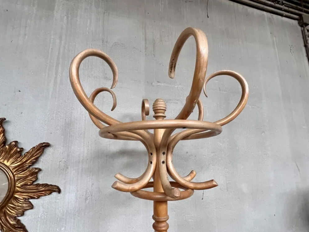 Porte chapeau porte manteau bistrot perroquet vintage rétro
